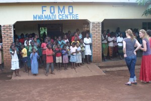 entering a rural orphan daycare project in Mulanje District of Malawi